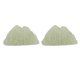 thumbnail image 1 of 2Pcs Green Fluorite Mineral Crystal Specimen Desktop Simulation Super Bright Luminous Decorative Rockery Fish Tank Landscaping Ornament 01 Style, 1 of 5