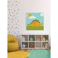 thumbnail image 6 of Marmont Hill Playtime Dino II Canvas Wall Art, 6 of 7