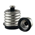 thumbnail image 1 of Light Bulb Socket Converter Bayonet To Screw Bulbs Adaptor E40 To E27 Socket Converter For Ceiling Fans Light Chandeliers Base Socket Er For LED Bulbs And Incandescent B Ul, 1 of 4