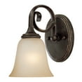 thumbnail image 2 of Craftmade 24201 Barrett Place 1 Light Bathroom Wall Sconce - Bronze, 2 of 2