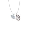 thumbnail image 2 of Delight Jewelry Silvertone Little Bird Initial - I - Best Mom Ever Charm Necklace, 2 of 4