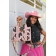 thumbnail image 2 of Bolso Wrangler con estampado de vaca para mujer, estilo western, color rosa, 2 of 6