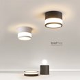 thumbnail image 3 of Moyic Luz de techo de alto brillo de 8W para Hotel en casa, luz descendente de pasillo, pantalla acrílica, foco de cocina para dormitorio, accesorios Iluminación y accesorios Negro Moyic HA066345-01B, 3 of 6
