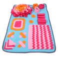 thumbnail image 2 of Pet Snuffle Mat, MIni Cochon Alimentation Sniffing Pad Lent Feeder Training Pet Pig Sniffing Pad Lent Feeder Couverture pour Cochon pour Animal de Compagnie pour Simulez Rose, 2 of 8