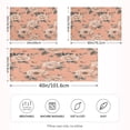 thumbnail image 3 of Satin Pillowcase Home Luxury Envelope Pillowcases Soft And Smooth Seamless Repeating Flowers, 3 of 6