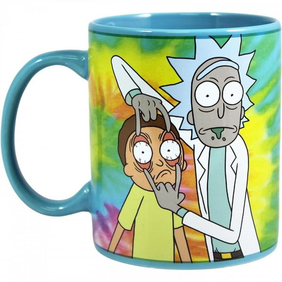 Rick and Morty Psychodelic Heat-Reveal 11 Ounce Ceramic Mug