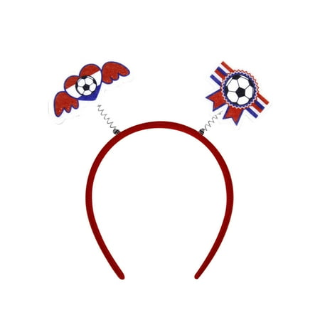 

European Cup Cheering Props Football Headbands Top 24 Fans Headwear Club Cheerleading Decorative Headbands