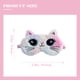 thumbnail image 3 of Mascarilla de ojos Peluche Sueño Vendedor de dibujos animados Gato Dormir Ojo Cubierta Niños Ojo Máscara, 3 of 6
