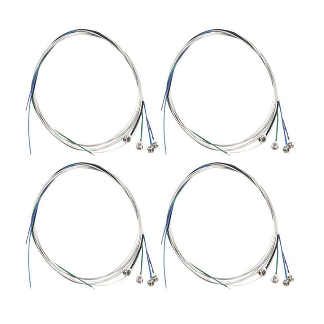 16Pcs Violin Strings E-A-D-G Steel+ Wire Musical Instrument Parts Accessories,4 x Violin String (4pcs/set),Colorful