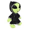 thumbnail image 4 of Animal de peluche de Rhode Island Novelty Alien con capa, 30 cm, 4 of 4