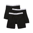 thumbnail image 1 of Calzoncillos tipo bóxer Tommy Hilfiger de algodón para hombre, 3 unidades, color negro, 1 of 4