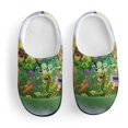 thumbnail image 3 of My Singing Monsters Island Soft Plush Slippers for Boys Girls Winter Warm Cotton Slippers with Rubber Sole Non-Slip Kid's Slip on Shoes Fluffy House Slippers For Indoor And Outdoor, 3 of 8