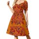thumbnail image 1 of Otoño en La Verne Vestido de manga corta vestidos de novia para mujer vestidos para mujer 2025 Vestido, 1 of 7