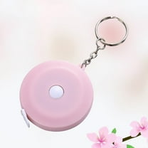 PAMINGONO 1Pcs Pink Compact Tape Measure for Home Use Portable Measuring Tool