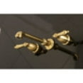 thumbnail image 7 of Kingston Brass Roman Tub Faucet, Brushed Nickel, Wall Mount KS7028AL, 7 of 7