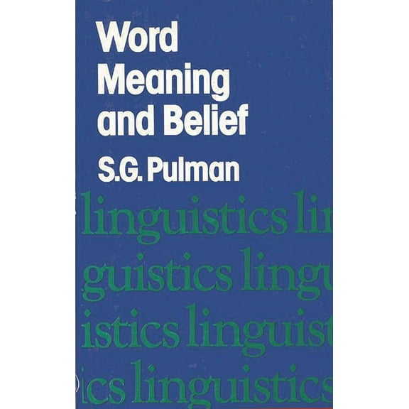 Work Meaning and Belief, (Hardcover)