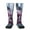 2 Black-2, variant on Gothic Red Skull Cemetery Print Compression Socks for Both Men And Women for Running, Travel, Flight, Nurse