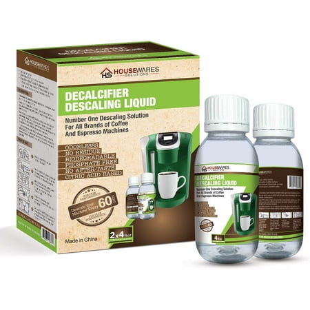 Descaling Solution for All Brands of Coffee and Espresso Machines By