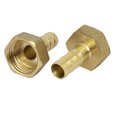 thumbnail image 4 of Conector de tubo de latón de 10 mm con rosca hembra y barbado de manguera de 1/2 BSP, 4 piezas, 4 of 4