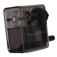 thumbnail image 4 of Sacapuntas de dibujo, grosor ajustable, seguridad eficiente, manivela, sacapuntas para dibujar, lápiz de carbón, negro transparente, 4 of 9