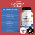 thumbnail image 3 of GlycoMAX Shield Extra Strength Blood Sugar Support Supplement, 60 Capsules, Herbal Blend with Vitamins & Minerals, 3 of 5
