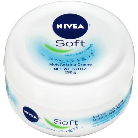 (3 pack) NIVEA Soft Moisturizing Creme 6.8 oz. (Best Lotion For Soft Hands)