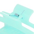 thumbnail image 4 of Korean Ins Style Translucent Texture Grip Rectangular Thick Hairpin Plastic Hairpin Plate Hair Clip Rectangular Non-Slip Hairpin Medium[Mint Green], 4 of 7