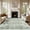 Green, variant on Cozylore 8'x10' Area Rugs for Living Room Vintage Indoor Rug Low Pile Non Slip Carpet for Bedroom Dining Room Office Home Decor, Green