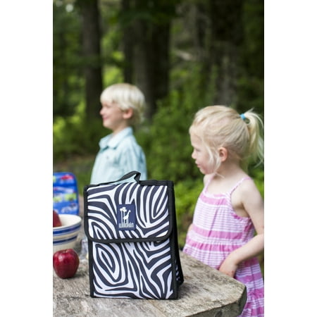 zebra lunch bag