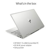 HP Envy x360 15 i5 2-in-1 Touch 8GB/512GB - Silver