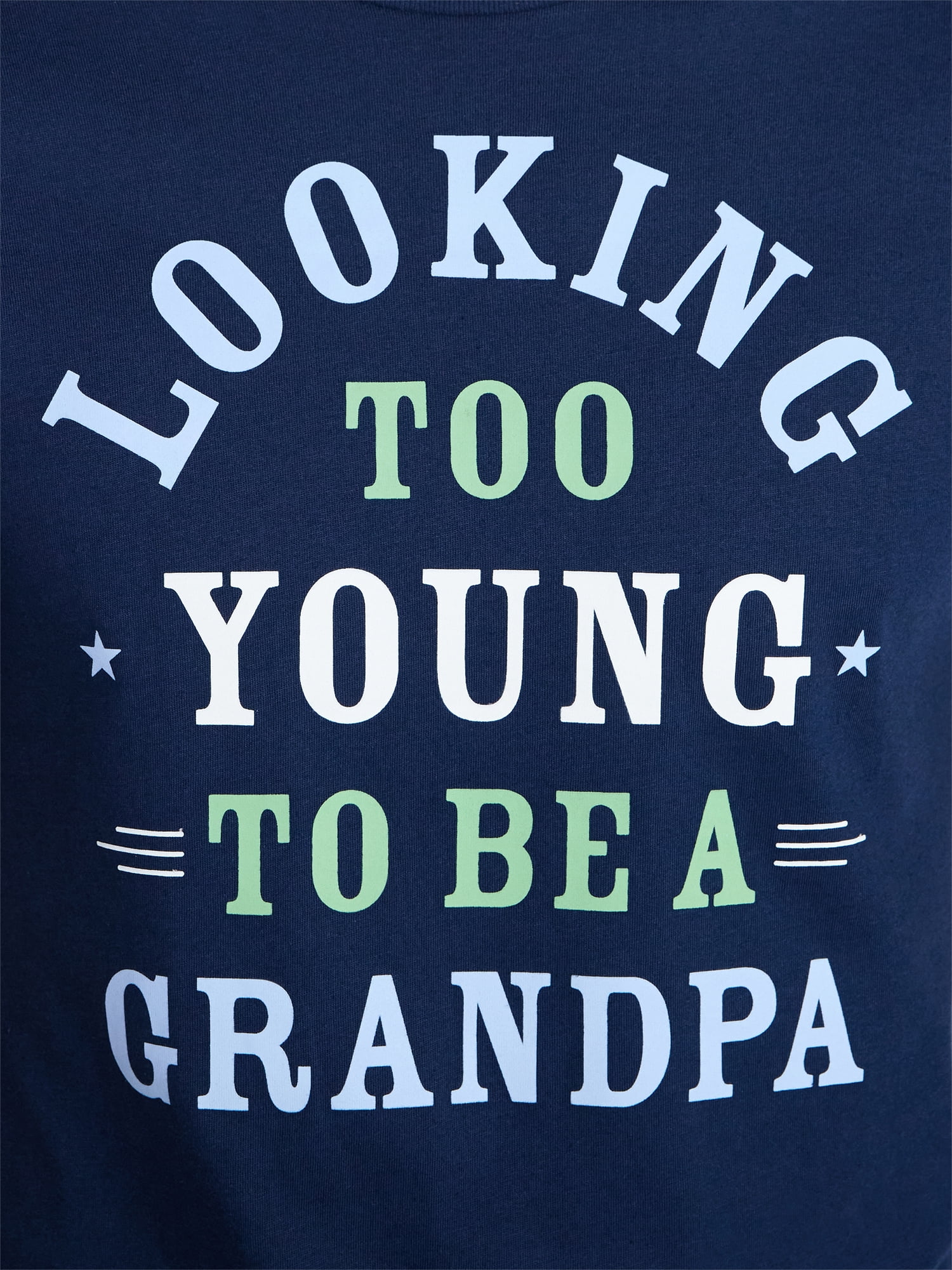 Father's Day Men's Looking Young Graphic Tee by Way to Celebrate, Sizes XS-5XL