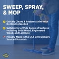 thumbnail image 4 of Zep Hardwood & Laminate Floor Cleaner - 32 oz. (Case of 12) ZUHLF32 - Cleans Finished Wood And Laminate Floors With A Quick-Drying, No-Rinse Formula, 4 of 7