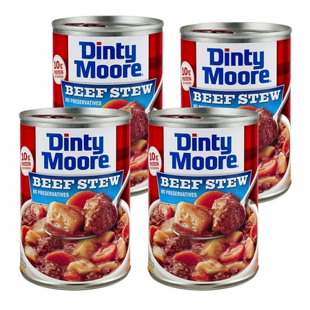 (4 Pack) Dinty Moore Beef Stew, 15 Ounce Can (Best Canned Beef Stew)