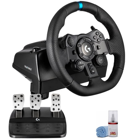 Logitech G923 Racing Wheel and Pedals Trueforce Sim Driving Wheel For PC  PS4 PS5 with Accessories