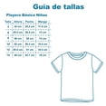 thumbnail image 5 of Playera Casual Stitch para Niña Manga Corta Off White Talla 4, 5 of 5