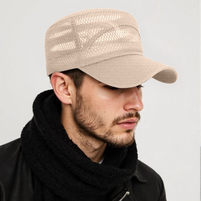 Summer Outdoor Baseball Caps Breathable Mesh Sun Hat for Men for All Seasons and Activities