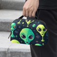 thumbnail image 2 of Alien Travel Organizer, Cable Organizer, Charging Cord Organizer, Charger Storage Organizer - Waterproof Oxford Cloth Electronic Digital Product Storage Case, 5.9x9.44x3.14 in., 2 of 6