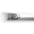 thumbnail image 2 of 17"" x 11"" 1"" Angle-D Ring White Vinyl View Binder (615980), 2 of 2