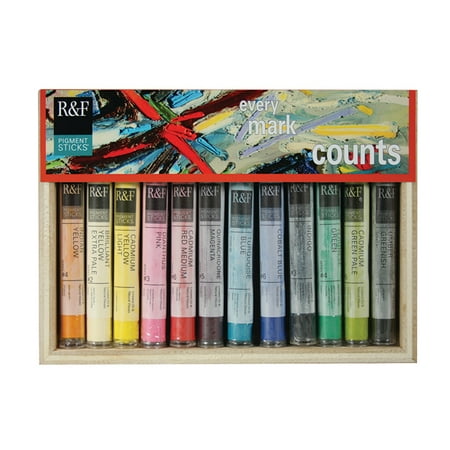 UPC: 0836943009257 | R&F Handmade Paints Painter s Dozen Pigment Stick Set 12-Colors