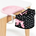 thumbnail image 2 of Bayer Design Dolls: Table Seat - Black, Pink, Hearts  - Accessory For Dolls Up To 18", Attaches To the Table, Folding Design, Kids Toy, Ages 3+, 2 of 6