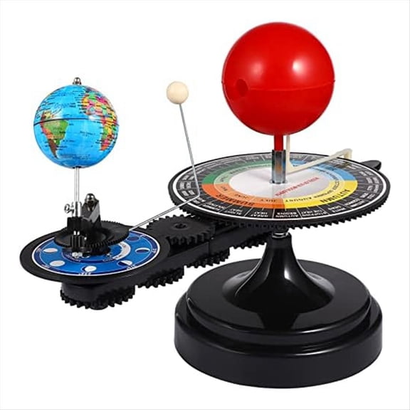 Solar System Model Kit- Earth Moon Revolves Around the Sun - Scientific Experiment Kit Teaching for Teens Students