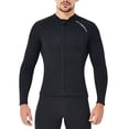 thumbnail image 1 of Buceo de 2 mm Tops de traje de neopreno Tops Thermal Titsuits UV Protección de UV Buceo Trajes de buceo tamaño grande Surf Traje para agua Aeróbicos Snorkeling XL Eigraketly OD003293-04, 1 of 7