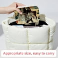 thumbnail image 6 of Rhino Velvet Portable Jewelry Organizer with Removable Compartment – Necklace Holder, Earring Organizer, and Jewelry Boxes - Gift, 6 of 7