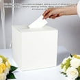 thumbnail image 3 of Caja De Tarjeta Blanca, Caja De Tarjeta Exquisita Plegable Con 10 Tarjetas En Para La Fiesta, 3 of 7