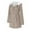 Khaki, variant on Wyzesi Dress Jackets For Women Trendy Plus Size Women's Warm Hooded Thick Padded Outerwear Big Collar Jackets Black Trench Coat Costume Leather Trench Coat