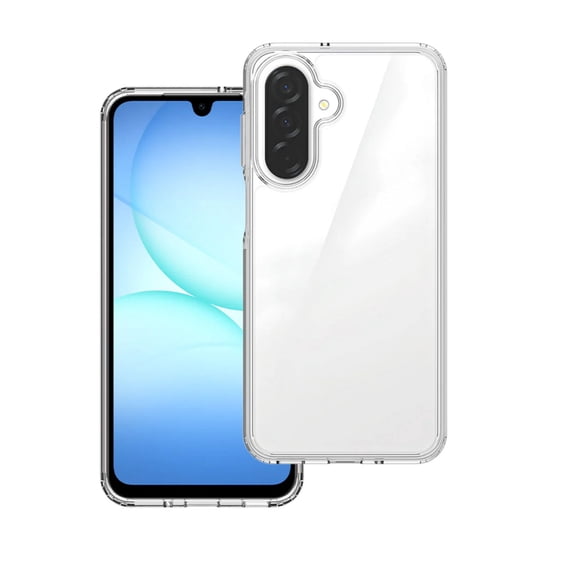 Entronix Clear Case for Galaxy A17, Transparent Hard Back Slim Fit Cover
