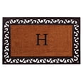 thumbnail image 2 of Calloway Mills Rembrandt Monogram Outdoor Doormat 22" x 36" (Letter H), 2 of 2