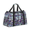 thumbnail image 2 of Disketp Purple Marble Texture Bolsa de Viaje Tipo Duffle, Bolso de Mano para Fin de Semana para Mujer, Bolsa de Gimnasio Ligera para Hombre, Esencial para Viajes, 2 of 7