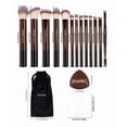 thumbnail image 2 of 13 Brochas Maquillaje Profesional+bolsa+2 Esponjas Color Estilo 1, 2 of 4