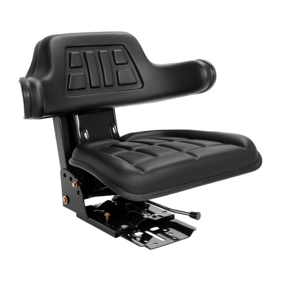 Black Tractor Suspension Seat For John Deere 454 464 574 584 Forklift Tractor
